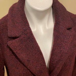 Banana Republic Factory Knit Wool Overcoat